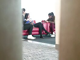 Jävla svensk lesbisk porr glasögon - Bored bombshell dunkade för kontanter